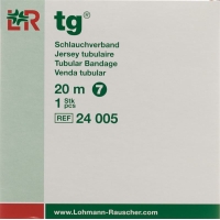 Lohmann Tg Schlauchverband 7cmx20m Weiss Rolle