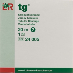 Lohmann Tg Schlauchverband 7cmx20m Weiss Rolle