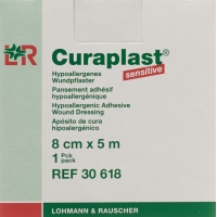 Curaplast wound dressing 8cmx5m skin colored roll