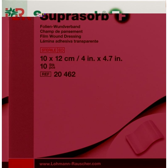 Suprasorb F Folien Verband 10x12cm Steril 10 Stück buy online