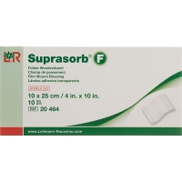 Suprasorb F Folien Verband 10x25cm Steril 10 Stück