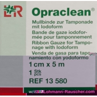 Opraclean Jodoform Tamponade 1cmx5m
