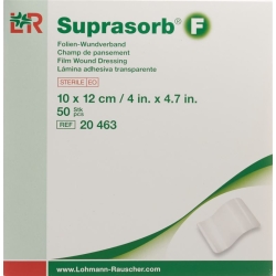 Suprasorb F Folien Verband 10x12cm Steril 50 Stück
