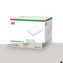Suprasorb C Kollagenverband 6x8cm Steril 5 Stück