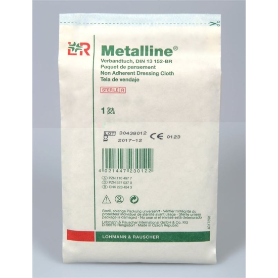 Metalline Verbandtuch Steril 40x60cm buy online