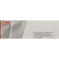 Wero Fix Elastische Gazebinde 4mx8cm Weiss 20 Stück