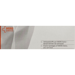 Wero Fix Elastische Gazebinde 4mx8cm Weiss 20 Stück