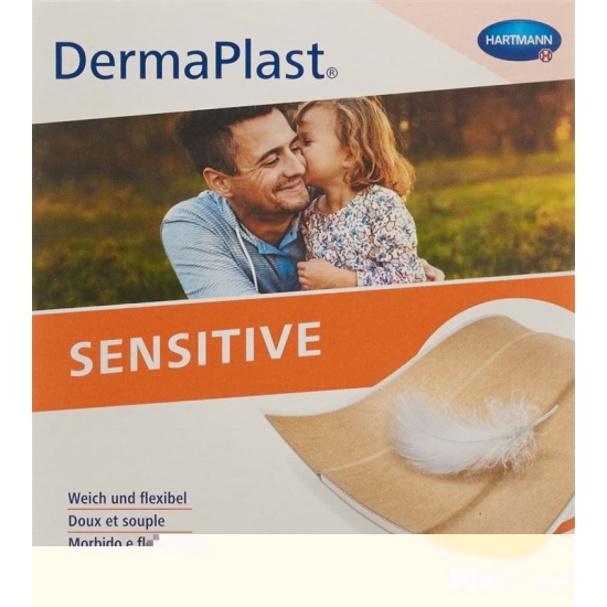 Dermapl8cmx10cm ast Sensitive 10 Plaster buy online