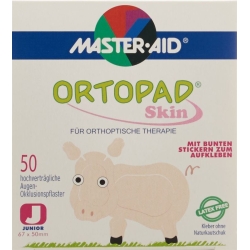 Ortopad Occlusionspflaster Junior Skin -2j 50 Stück