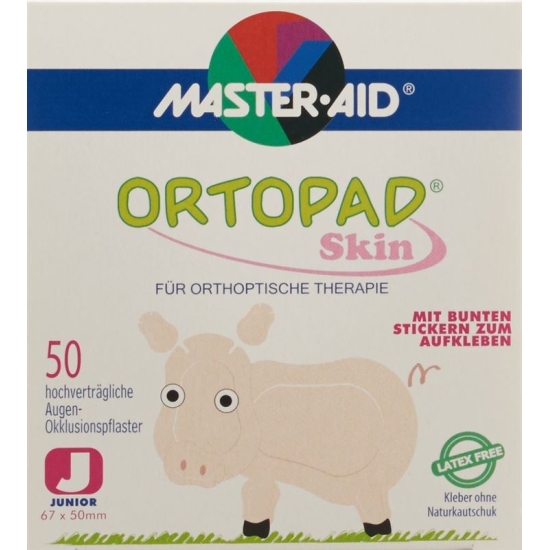 Ortopad Occlusionspflaster Junior Skin -2j 50 Stück buy online