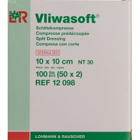 Vliwasoft Nw Schlitz Kompesse 12 10x10cm 4fach 50x 2 Stück