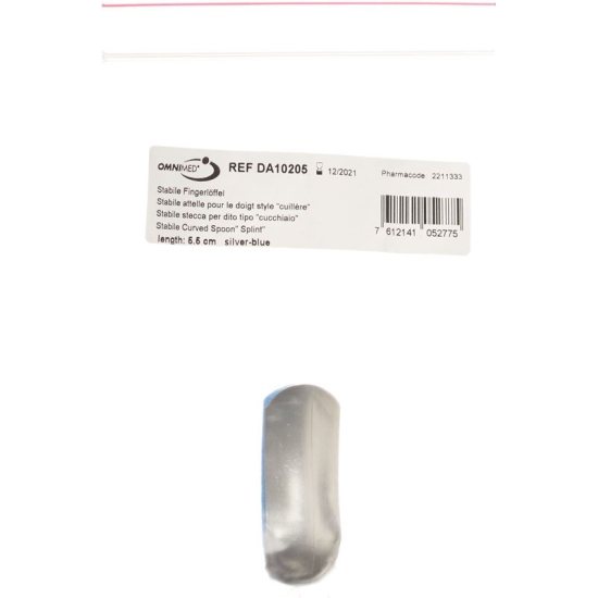 Omnimed Dalco Fingerloeffel 5.5cm Silber Blau buy online