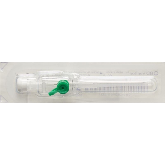 BD Venflon 1.2x45mm 18g Luer-Lok Grün buy online