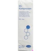 Hartmann Es Kompressen 12-fach 5x5cm Beutel 100 Stück