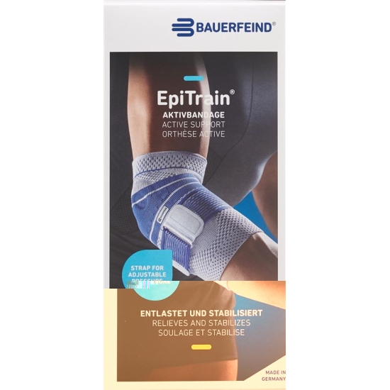 EpiTrain Aktivbandage Ellbogen Grösse 0 Titan buy online