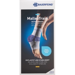 MalleoTrain Aktivbandage Sprunggelenk Grösse 2 Rechts Titan