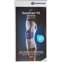 GenuTrain P3 Aktivbandage Knie Grösse 2 Links Titan