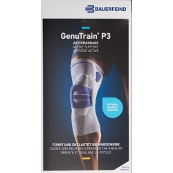 GenuTrain P3 Aktivbandage Knie Grösse 2 Rechts Titan