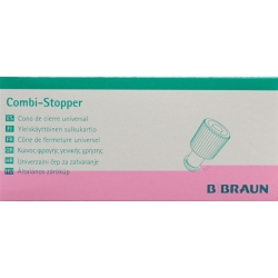 Braun Combi Verschlusskonus Rot Luer Lock 100 Stück