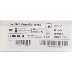 Discofix Verschlusskonus Steril 100 Stück