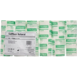 Soffban Natur Polsterbinde 7.5cmx2.7m 12 Stück