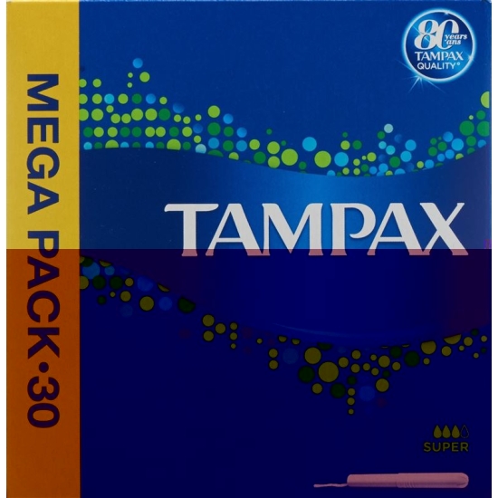 Tampax Super Tampons 30 Stück buy online