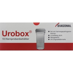 Urobox Harnprobenbehaelter Hestia/diagonal 10 Stück