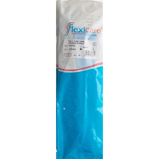 Flexicare Urinbeutel 750ml 30cm Ablauf Rv 10 X buy online