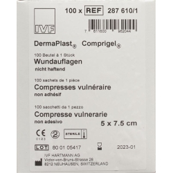 Dermaplast Comprigel Wound Dressings Sterile 5x7.5cm 100 Bags
