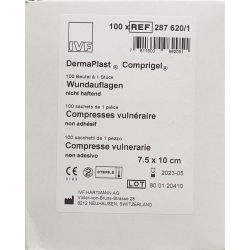 Dermaplast Comprigel Wound Dressings Sterile 7.5x10cm 100 Bags