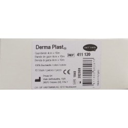Dermaplast Gauze Bandage Fixed-Edged 10mx4cm