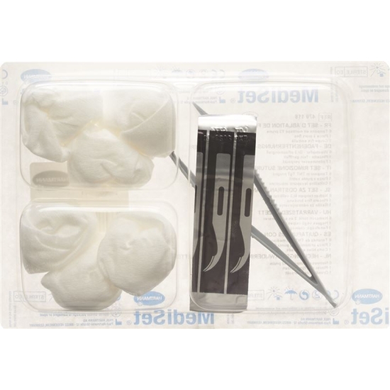 Mediset thread pulling set with thread knife buy online