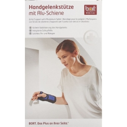 Bort Handgelenkstütze Schiene Links -15cm Grösse XS Blau