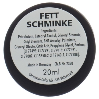 Carneval Color Fettschminke Gold Dose 20ml