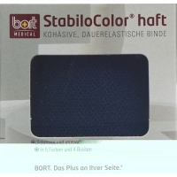 Bort Stabilo Color bandage 6cmx5m cohesive blue