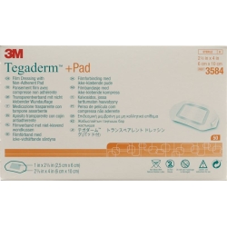 3M Tegaderm + Pad 6x10cm / Wundkissen 2.5x6cm 50 Stück