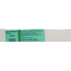 SpeediCath Tiemann Männer Einmalkatheter Grün 4.7/14mm 40cm lang 30 Stück