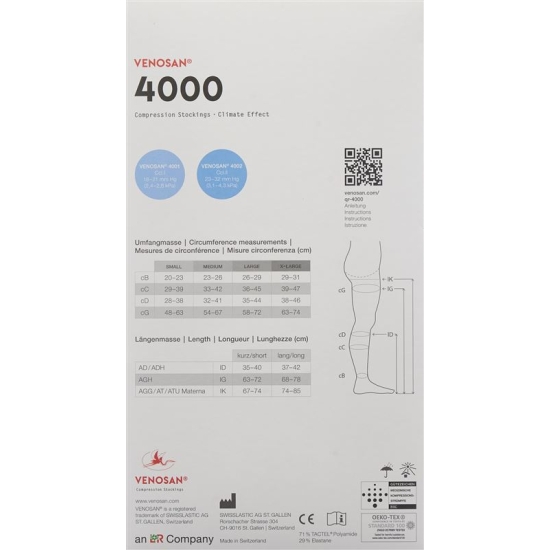 Venosan 4002 A-ghs Kkl2 L Lang Geschl Bla 1 Paar buy online