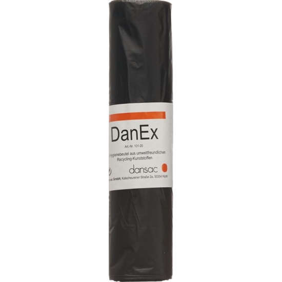 Dansac Dan-ex sanitary bag 23x40cm roll buy online