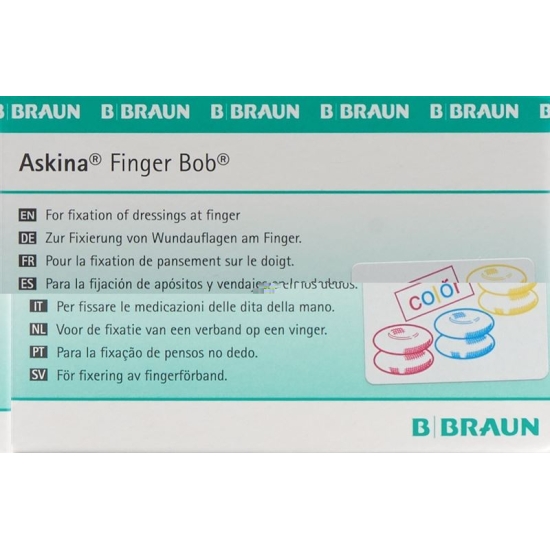 Askina Finger Bob Farbig 25 Stück buy online