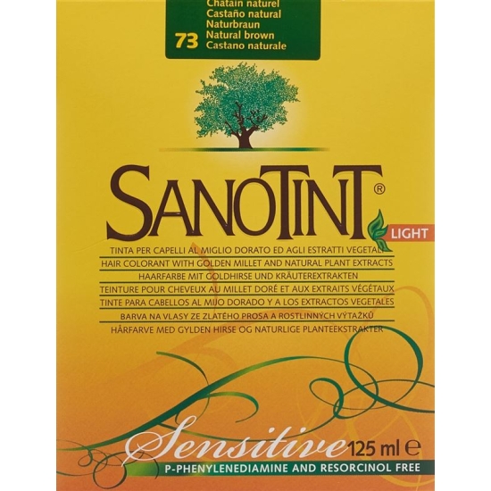 Sanotint Sensitive Light Hair Color 73 natural brown buy online