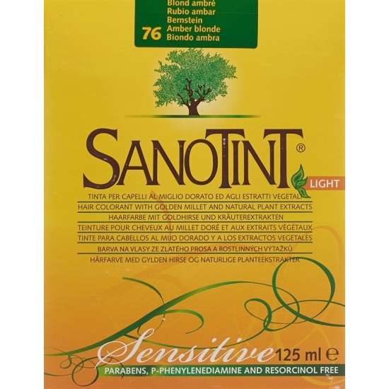 Sanotint Sensitive Light Hair Color 76 Golden brown Copper buy online