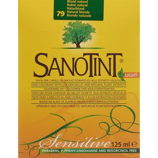 Sanotint Sensitive Light Hair Color 79 naturally blonde buy online