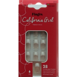 Fingers California Girl French Manic Nails