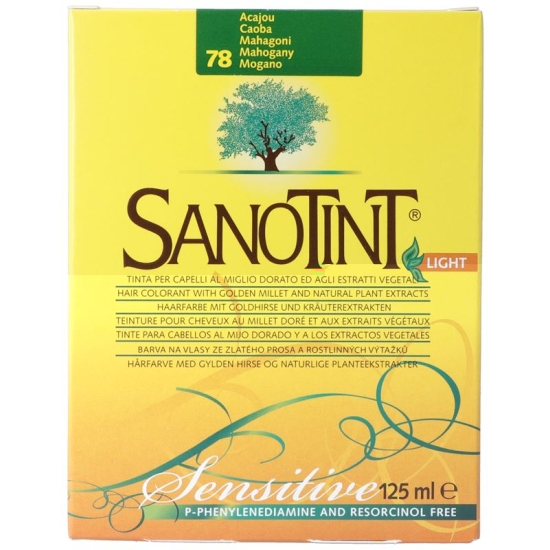 Sanotint Sensitive Light Hair Color 78 Mahogany Dark buy online