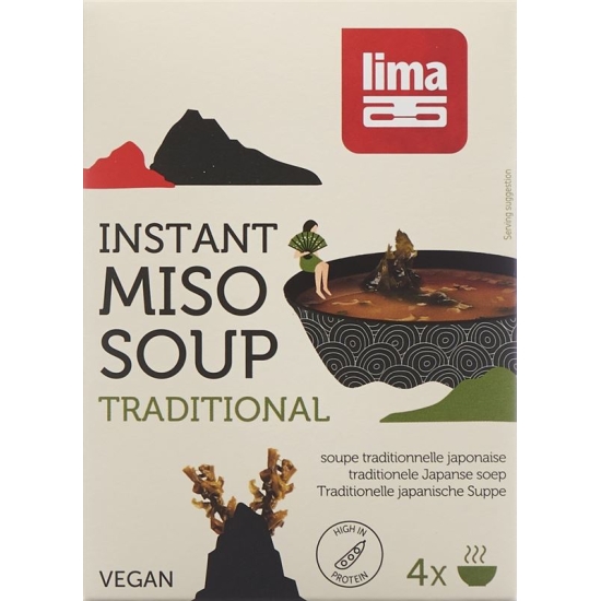 Lima Misosuppe Instant 4x 10g buy online