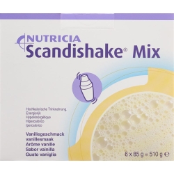 Scandishake Mix Pulver Vanille 6x85 G
