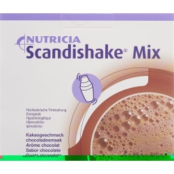 Scandishake Mix Pulver Schokolade 6x85 G