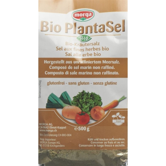 Holle Plantasel Kräutersalz Bio Beutel 500g buy online