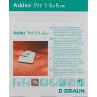Askina Pad S Schlitzkompresse 5cmx5cm 30 Stück